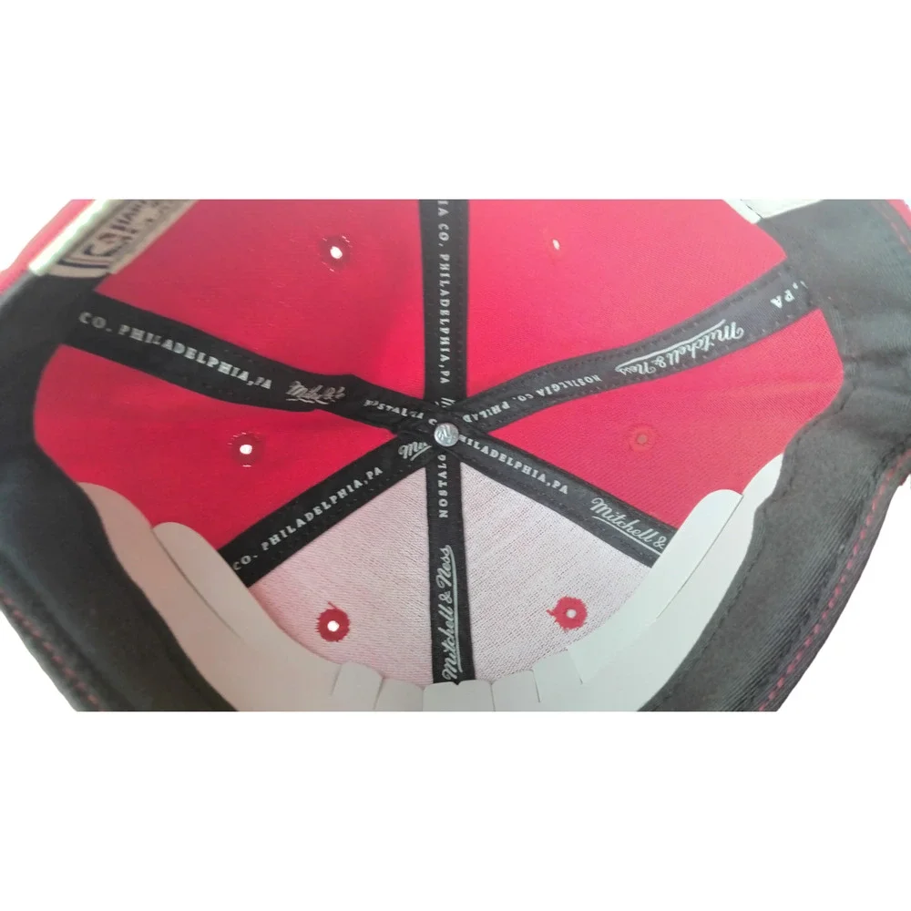 Houston Rockets New Era Hardwood Classics Red Fitted‎ Hat Size 7 - 1/8 (52 cm)